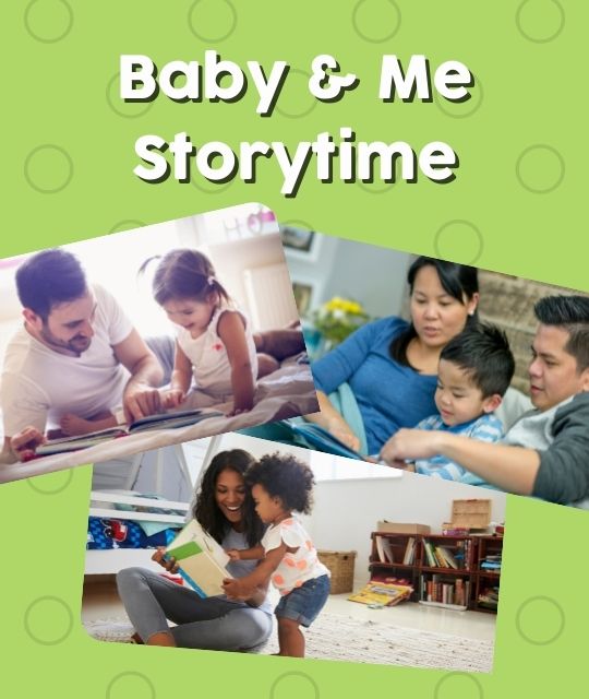 Baby & Me story time promotional image