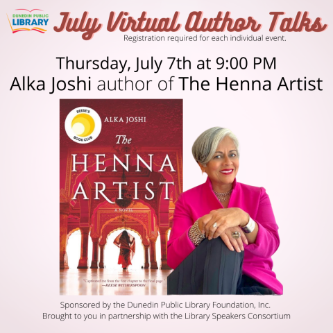 Alka Joshi discusses her novel, The Henna Artist