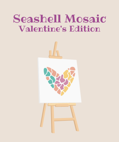 Seashell Mosaic Art Class