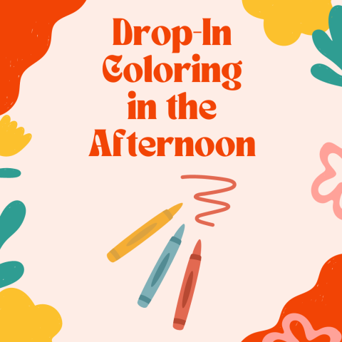 Drop-In Coloring in the Afternoon