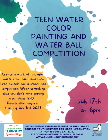 Teen Water Colors and Water Balls