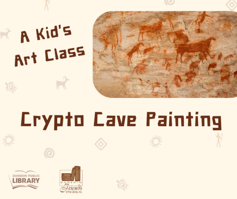 Cave Painting with text
