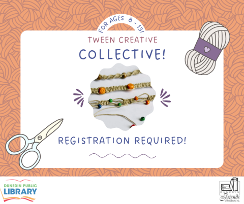 Picture of macrame bracelets with beads and text