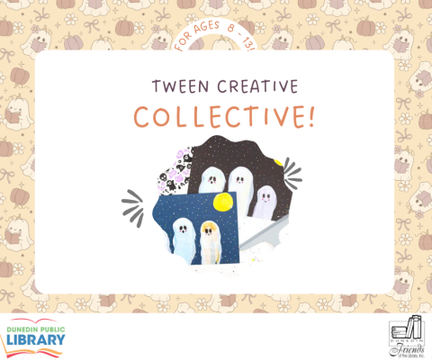 Ghost artwork with text