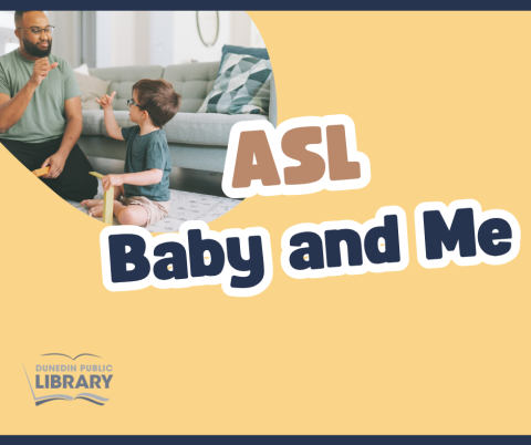 Parent/ child using sign language, text