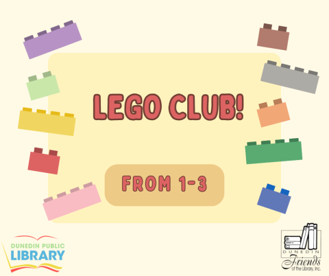 Legos surrounding text