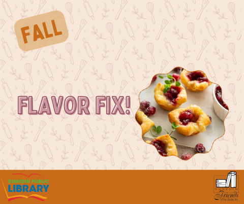 A picture of brie bites with text