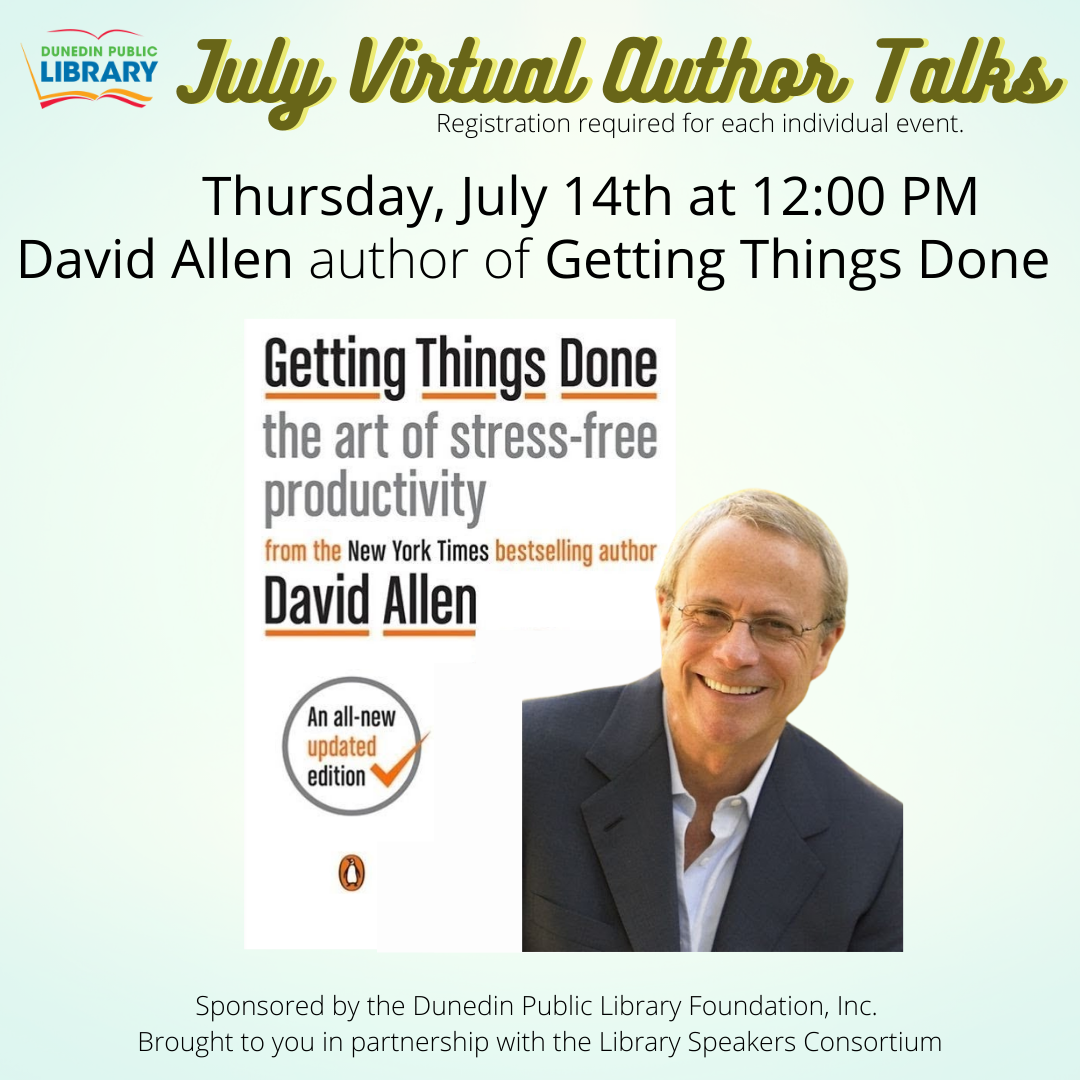 David Allen discusses his book and the Getting Things Done Method