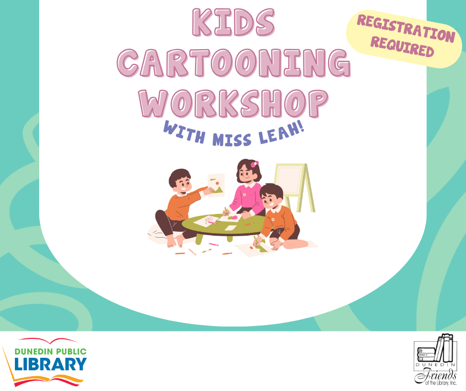 graphic of kids drawing with text