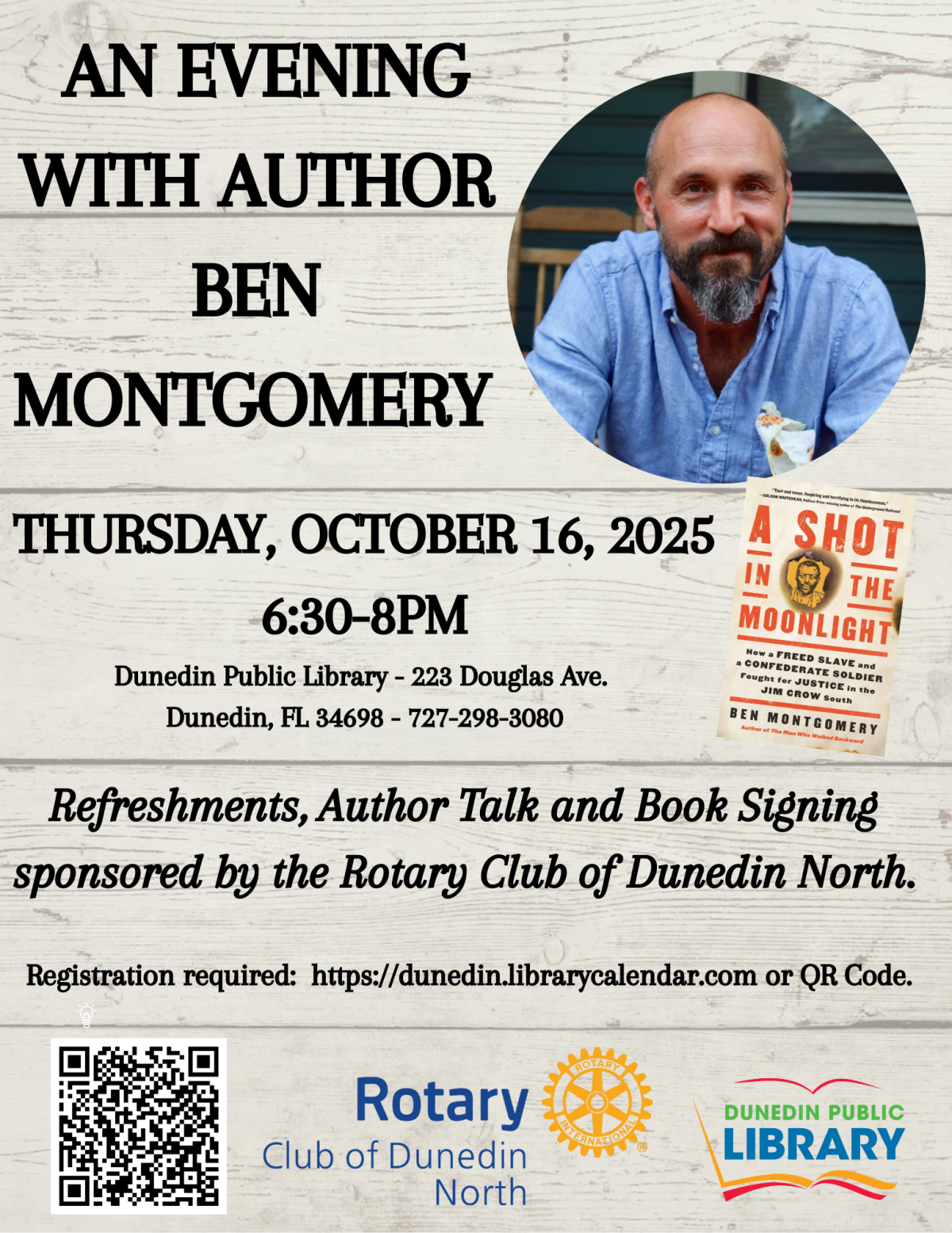 Author Ben Montgomery