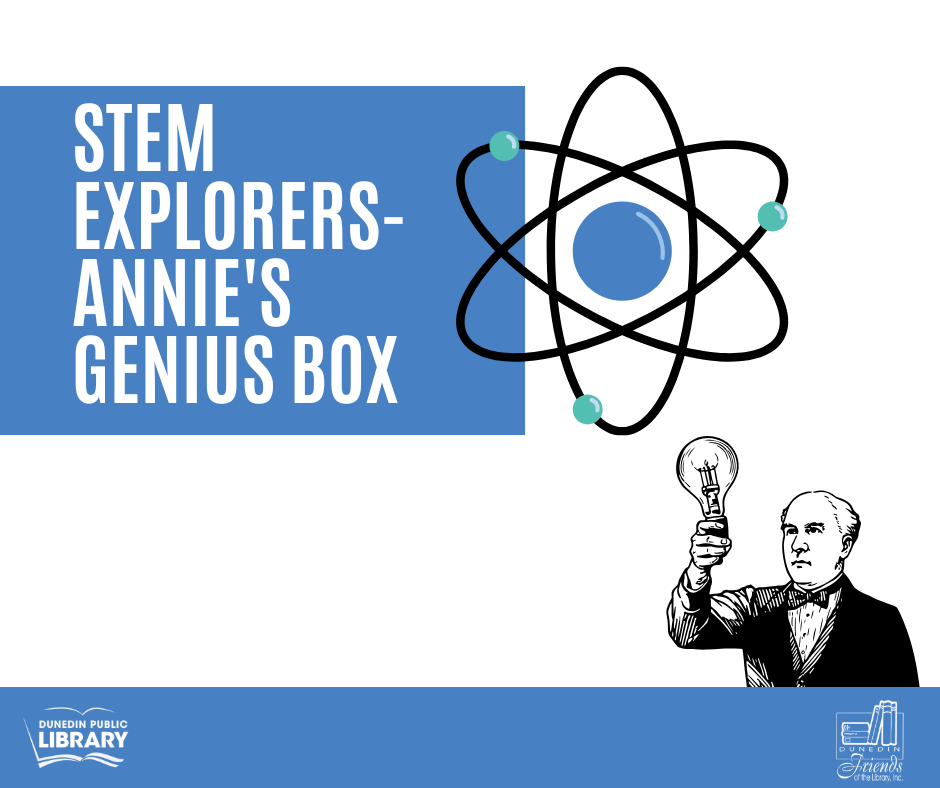 Text with figure holding a light bulb